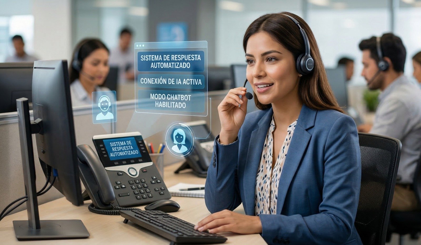 Asistentes Virtuales con Toque Humano